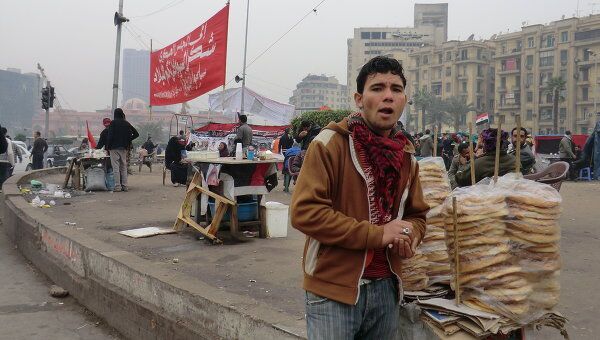Площадь Тахрир в Каире. Архив