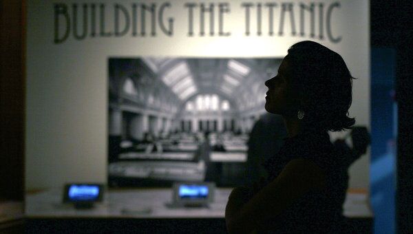 Выставка, посвященная 100-летию гибели Титаника, открывается в США