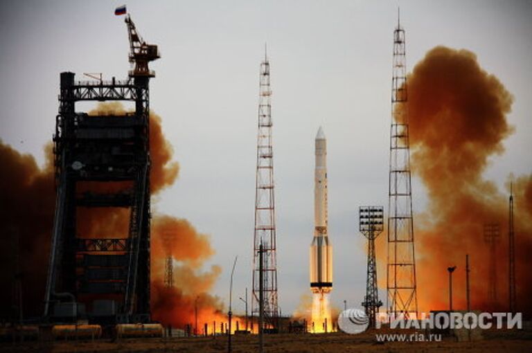 РН Протон-К с российским спутником военного назначения стартовала с космодрома Байконур