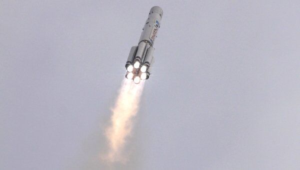 Пуск ракеты с российским спутником военного назначения. Архивное фото