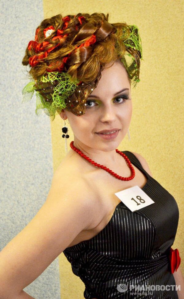 Восьмой чемпионат по парикмахерскому искусству, декоративной косметике, моделированию и дизайну ногтей Белгород-2012