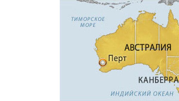 Грузовой самолет упал на пляж на западе Австралии