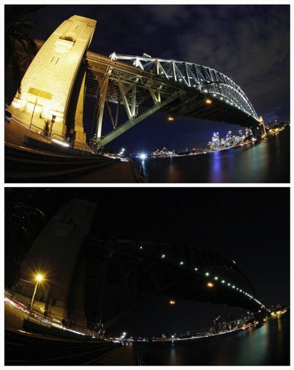 Акция Час Земли, Сидней, Австралия