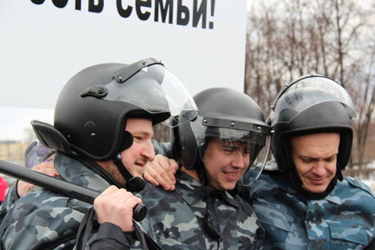 Митинг против митингов ВВЦ Москва