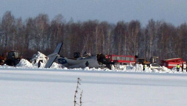 Крушение самолета ATR-72 под Тюменью