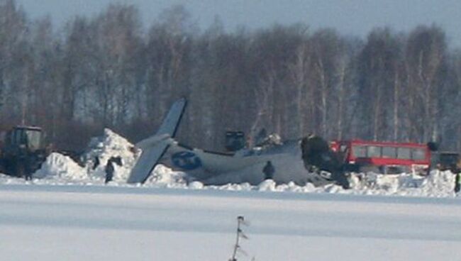 Крушение самолета ATR-72 под Тюменью