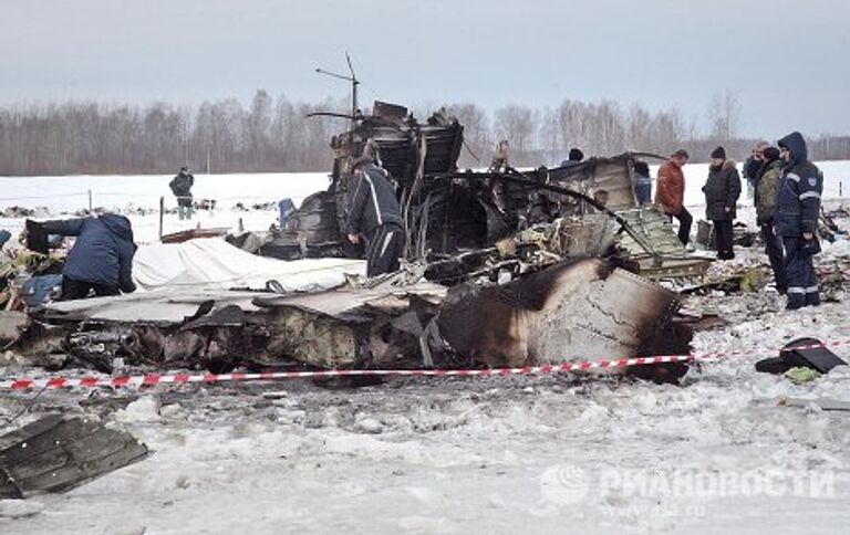 Крушение самолета ATR-72 под Тюменью