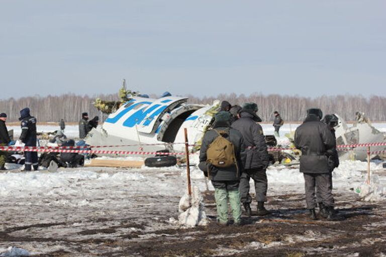 Крушение самолета ATR-72 под Тюменью