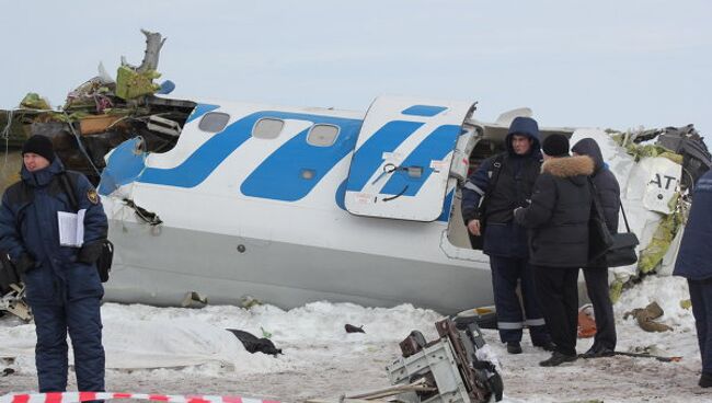 Крушение самолета ATR-72 под Тюменью