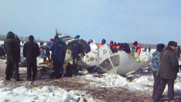 Самолет компании ЮТэйр ATR-72 разбился при взлете под Тюменью. Архив