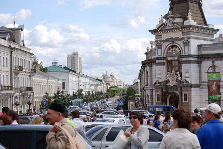 Рядом с Кремлем находится Национальный музей Республики Тата