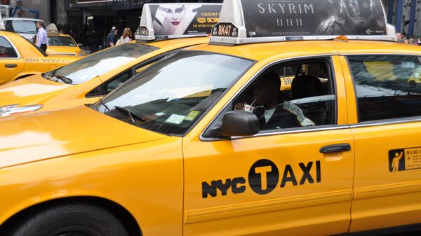 Нью-Йоркское такси, архивное фото