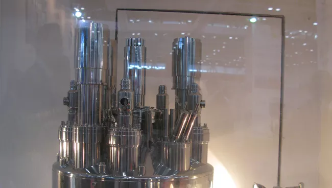 Проект реакторной установки БН-800 на выставке Nuclear Industry China – 2012 в Пекине. Архивное фото