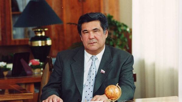 Губернатор Кузбасса Аман Тулеев, архивное фото