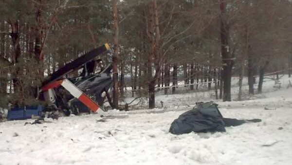 Крушение вертолета Bell-407 в Татарстане