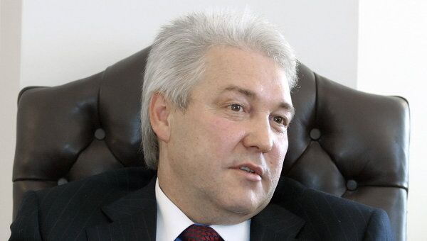 Председатель правления банка Санкт-Петербург Александр Савельев. Архив