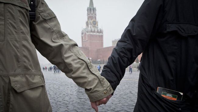 В Москве на Красной площади прошла песенная акция оппозиции.