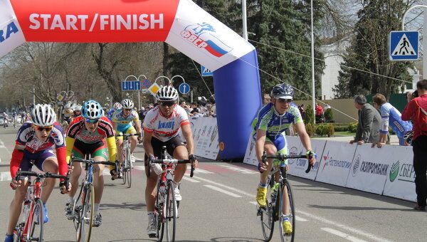 Международная велогонка Гран-при Сочи финишировала в Краснодаре