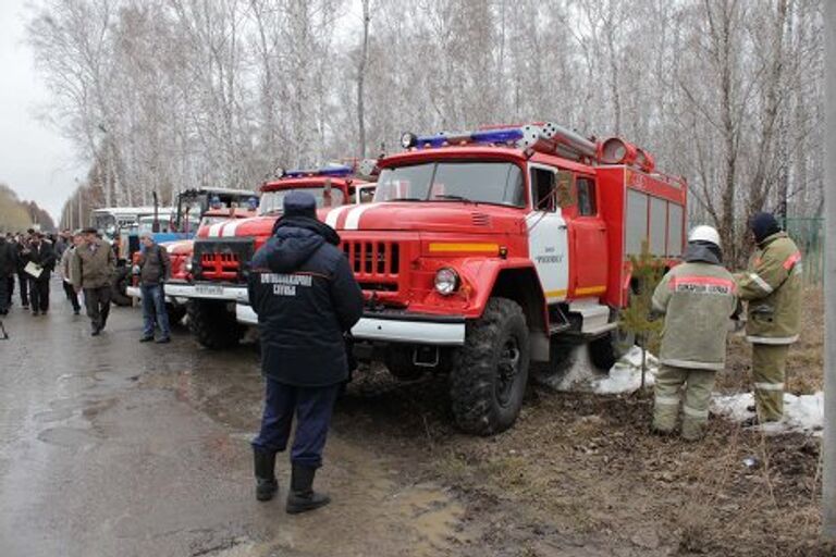 К лету готовы: в Омске прошли учения по ликвидации лесных пожаров