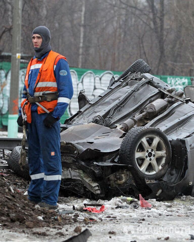 ДТП на железнодорожных путях в Одинцово