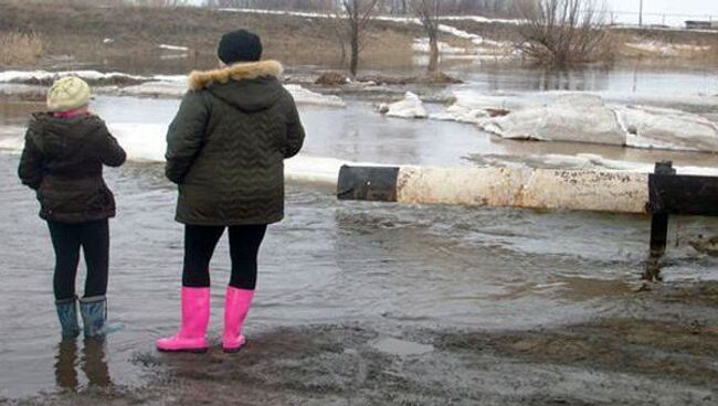 Паводок в Саратовской области