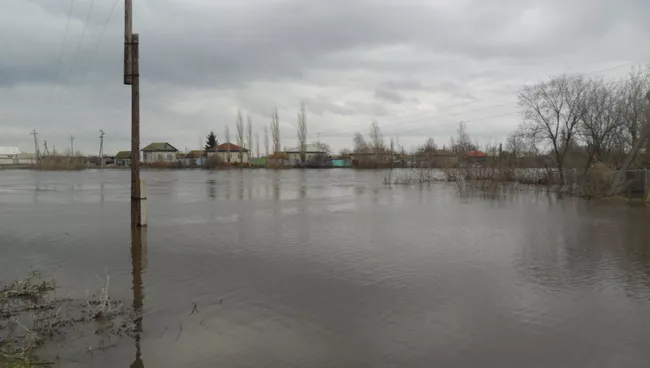 Паводок в Волгоградской области. Архивное фото