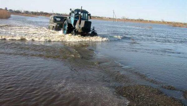 Наводнение в Усть-Уйском
