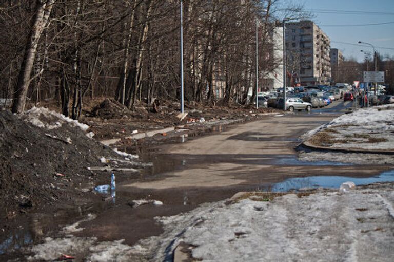 В Петербурге с наступлением весны сложилась катастрофическ