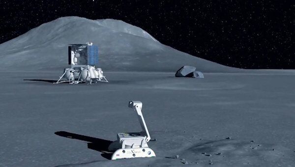 Российский робот Селеноход исследует Луну