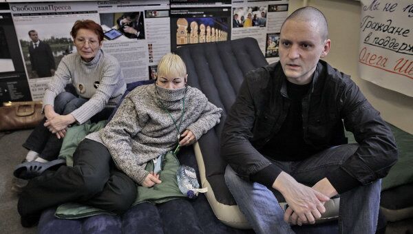 Сергей Удальцов проводит голодовку в поддержку протестующих в Астрахани