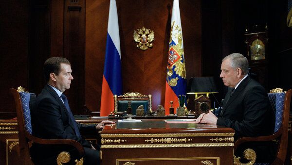 Встреча Д.Медведева и С.Митина