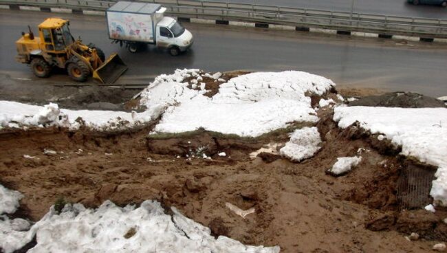 Оползень в Нижнем Новгороде