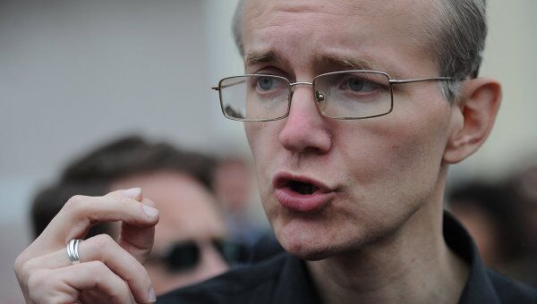 Экс-кандидат в мэры Астрахани Олег Шеин, голодающий в Астрахани