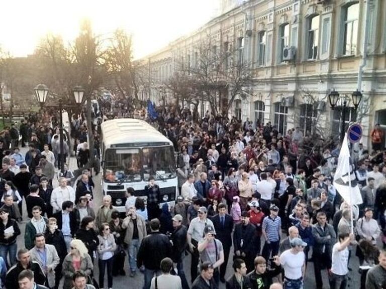 Астрахань митинг Шеин поддержка