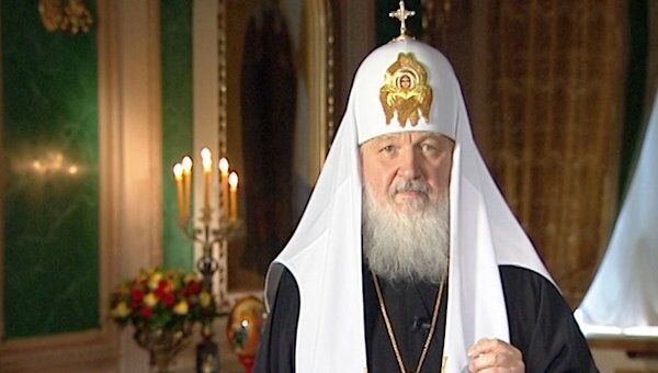 Патриарх Кирилл поздравил россиян с праздником светлой Пасхи