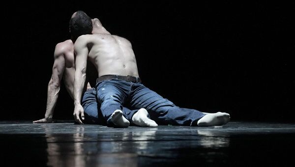 Иржи Бубеничек и Отто Бубеничек (Les Indompres) во время гала-концерта мировых звезд балета DANCE OPEN