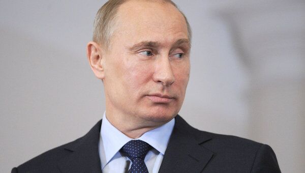 Председатель правительства РФ, избранный президент РФ Владимир Путин