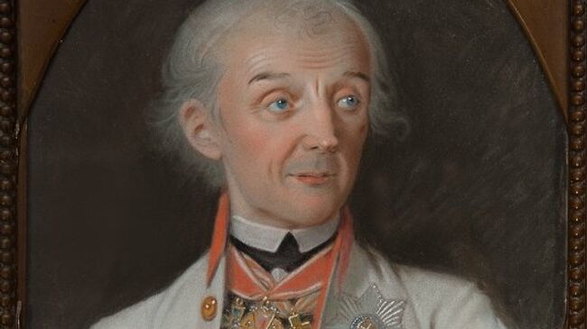 Иоганн Генрих Шмидт, Портрет Александра Суворова. Архивное фото