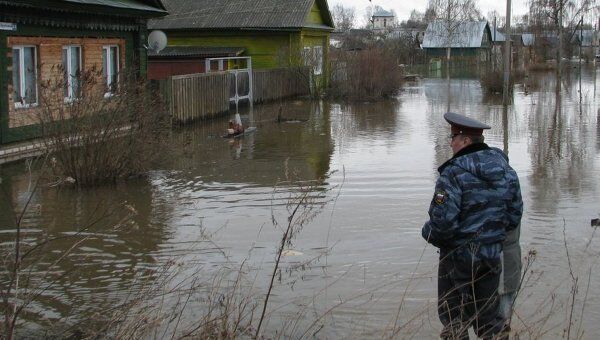 Потоп в Нерехте, архивное фото