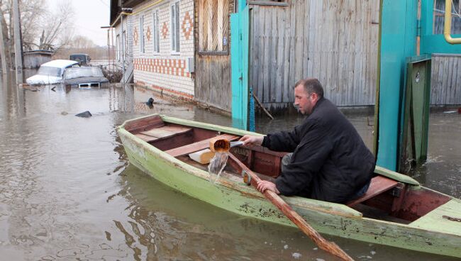 Подтопление в Краснослободске