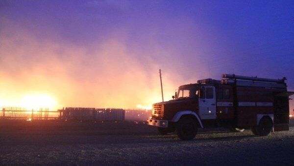 Пожарные Забайкалья за ночь спасли от пожаров 31 населенный пункт