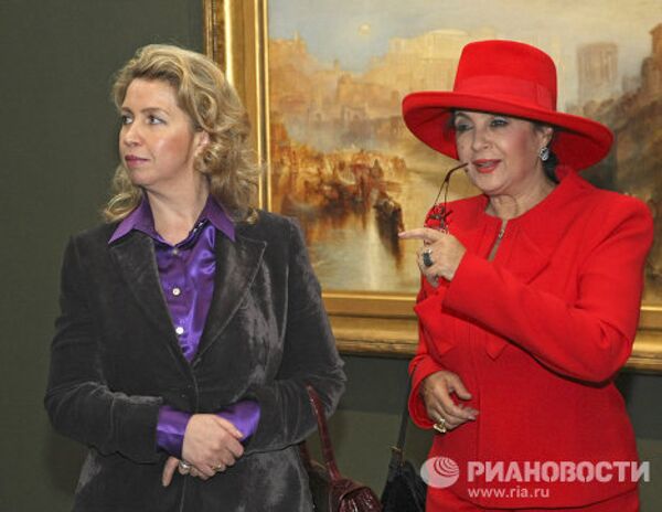 Супруга президента РФ посетила выставку Ульяма Тернера