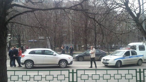 ДТП на улице 26 Бакинских Комиссаров в Москве 