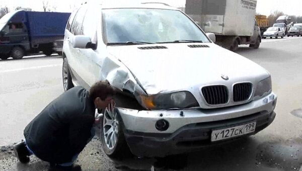 Шесть пассажиров маршрутки пострадали в результате ДТП на юге Москвы
