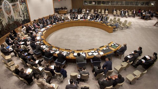 Заседание Совета Безопасности ООН. Архивное фото