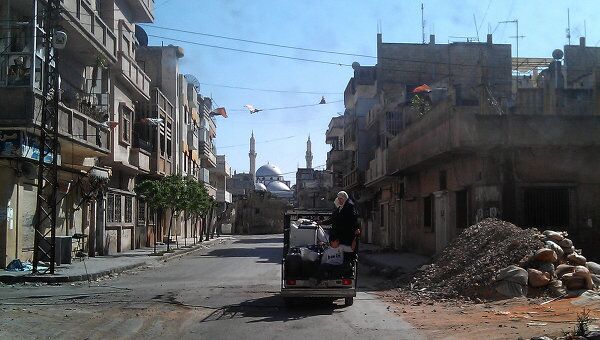 Сирийский город Хомс. Архив