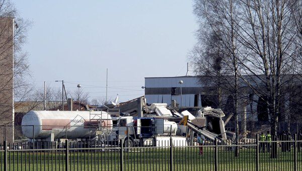 Взрыв прогремел в понедельник на заводе Миллз в норвежском городе Фредрикстаде
