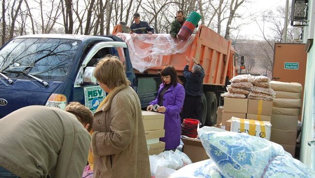 Рыбаки отправили в Тыгду грузовик с морепродуктами и 1,5 млн руб