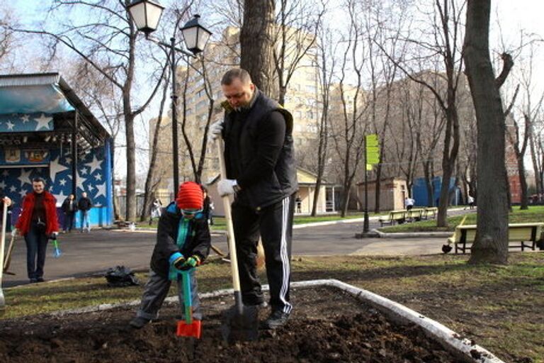 Субботник в Москве