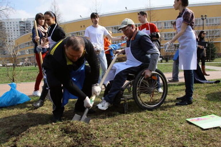 Субботник в Москве